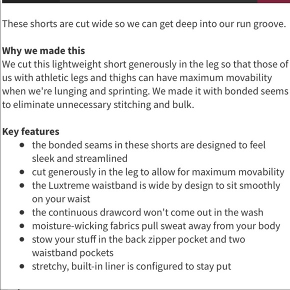 Lululemon Groovy Run Short Bonded Black 10 - Picture 8 of 12